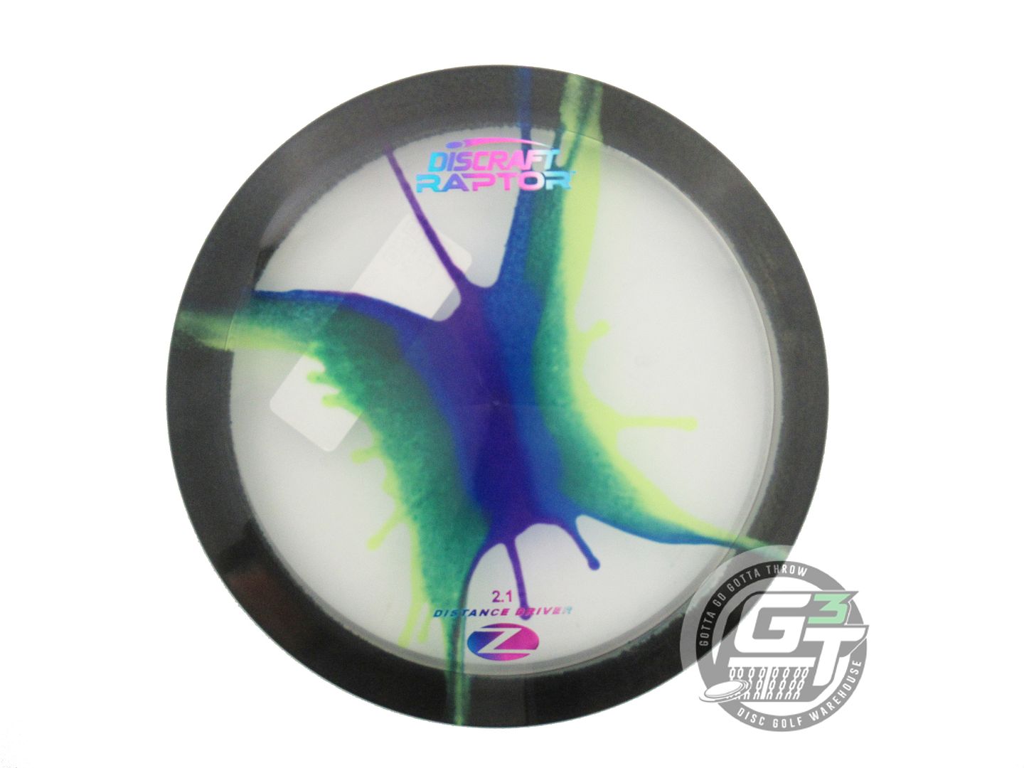 Discraft Fly Dye Elite Z Raptor Distance Driver Golf Disc (Individually Listed)