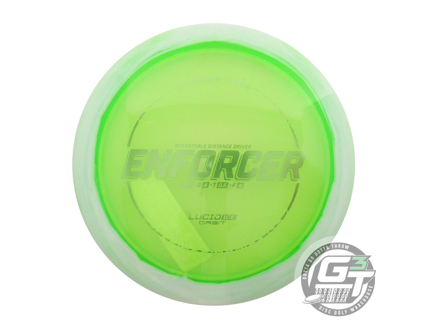 Dynamic Discs Lucid Ice Orbit Enforcer Distance Driver Golf Disc (Individually Listed)