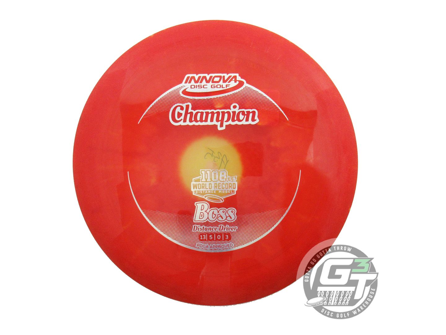 Innova I-Dye Champion Boss Distance Driver Golf Disc (Individually Listed)