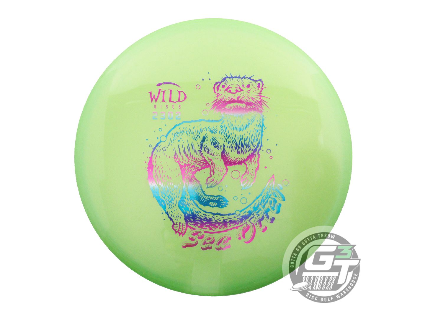 Wild Discs Lava Sea Otter Putter Golf Disc (Individually Listed)