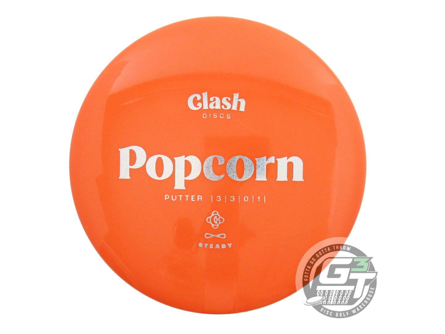 Clash Steady Popcorn Putter Golf Disc (Individually Listed)