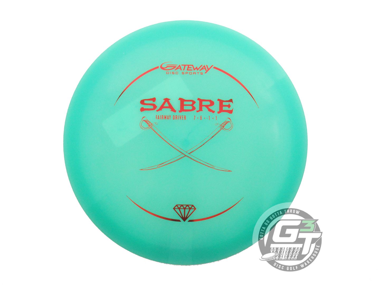 Gateway Diamond Sabre Fairway Driver Golf Disc (Individually Listed)