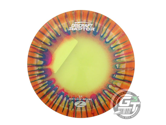 Discraft Fly Dye Elite Z Raptor Distance Driver Golf Disc (Individually Listed)