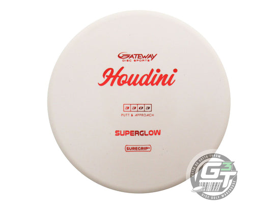 Gateway Super Glow Houdini Putter Golf Disc (Individually Listed)