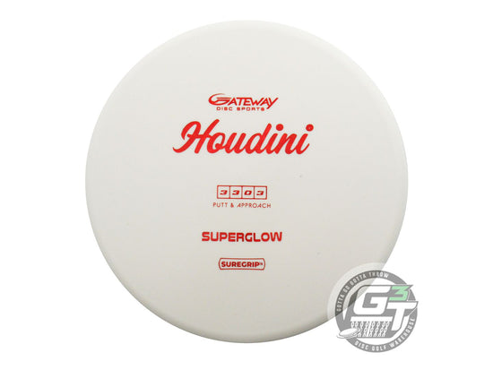 Gateway Super Glow Houdini Putter Golf Disc (Individually Listed)