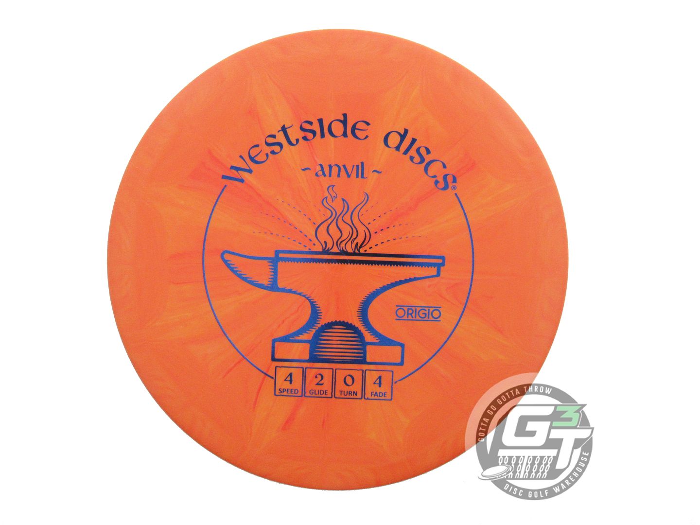 Westside Origio Burst Anvil Midrange Golf Disc (Individually Listed)