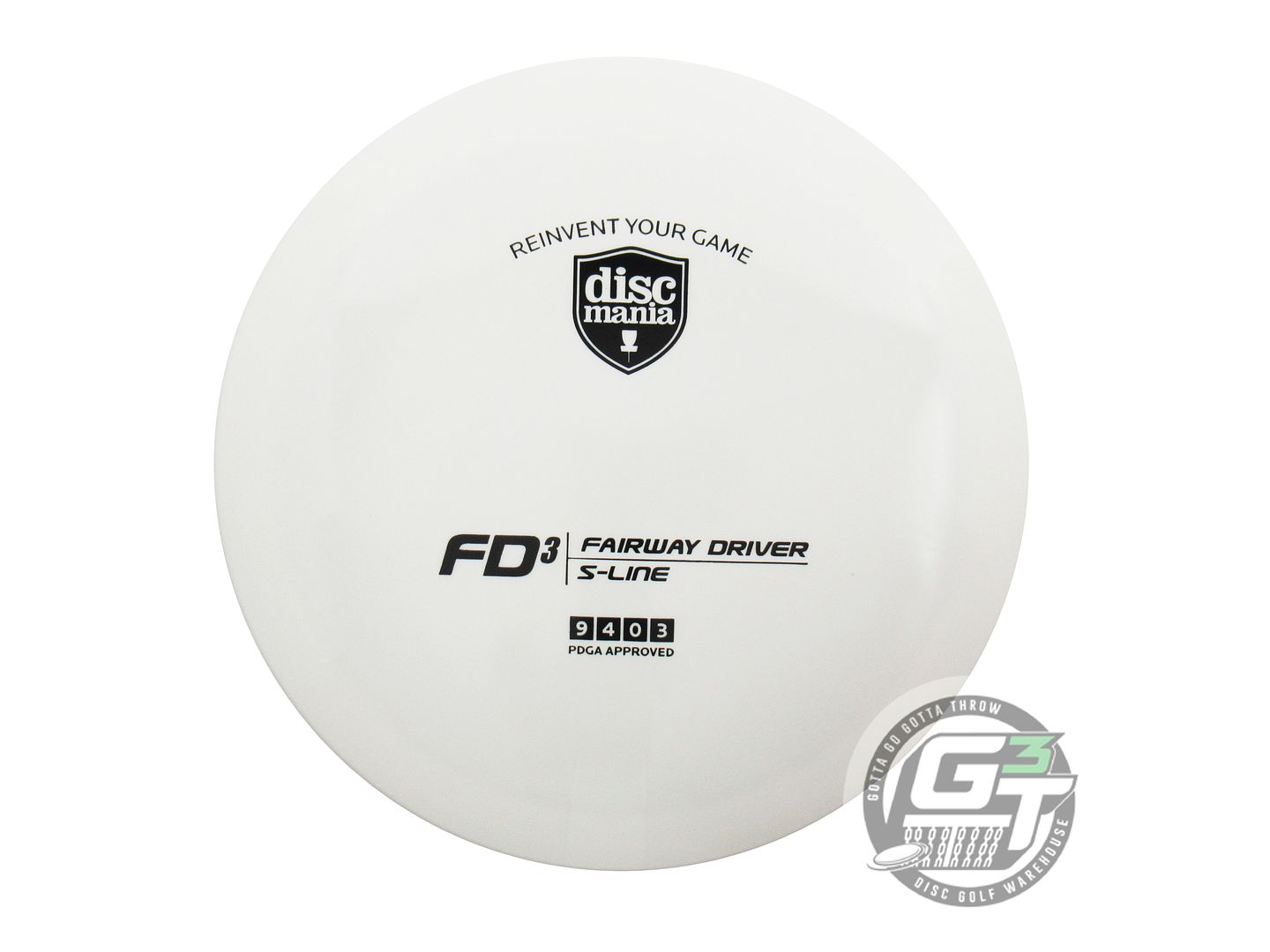 Discmania Originals S-Line FD3 Fairway Driver Golf Disc (Individually Listed)