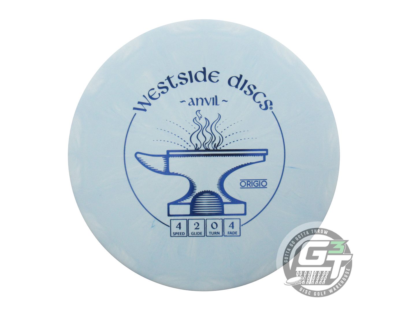 Westside Origio Burst Anvil Midrange Golf Disc (Individually Listed)