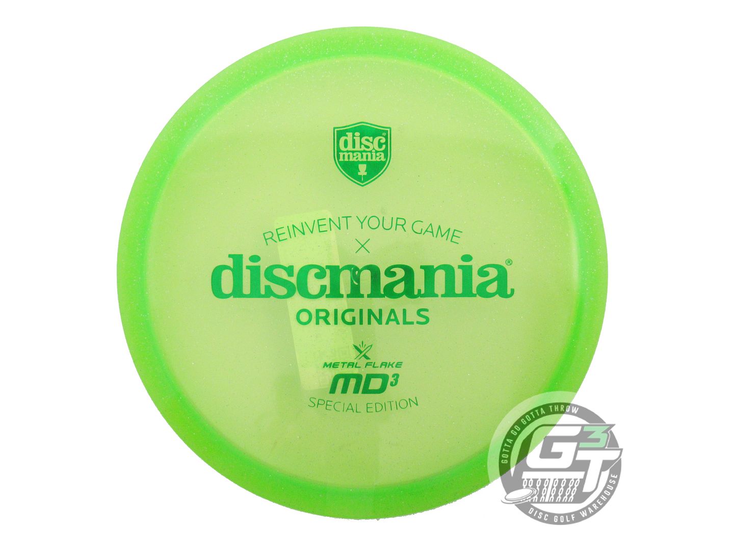 Discmania Special Edition Metal Flake C-Line MD3 Midrange Golf Disc (Individually Listed)