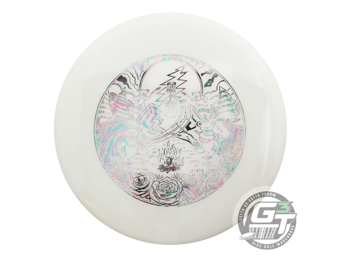 Discmania Limited Edition Grateful Dead Mountain Bears Stamp Neo Method Midrange Golf Disc (Individually Listed)