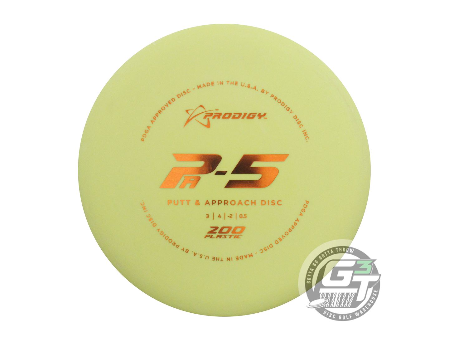 Prodigy 200 Series PA5 Putter Golf Disc (Individually Listed)