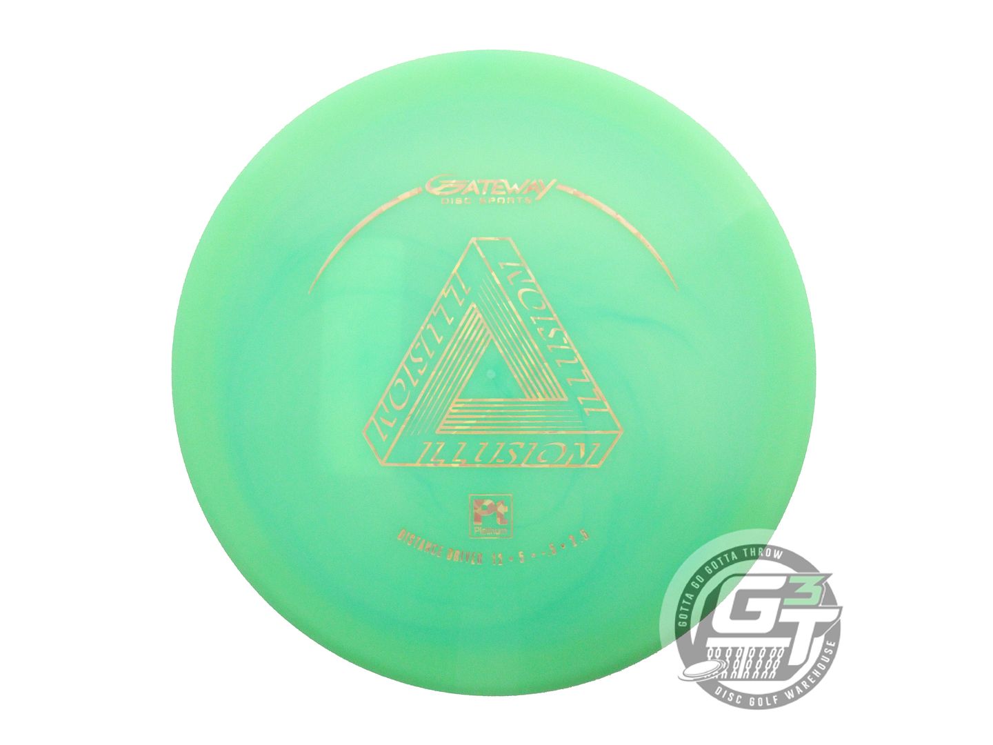 Gateway Platinum Illusion Distance Driver Golf Disc (Individually Listed)