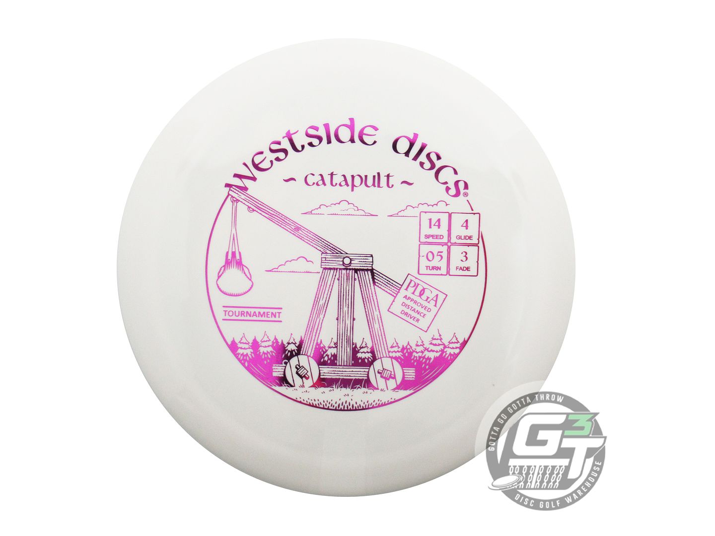 Westside Tournament Catapult Distance Driver Golf Disc (Individually Listed)