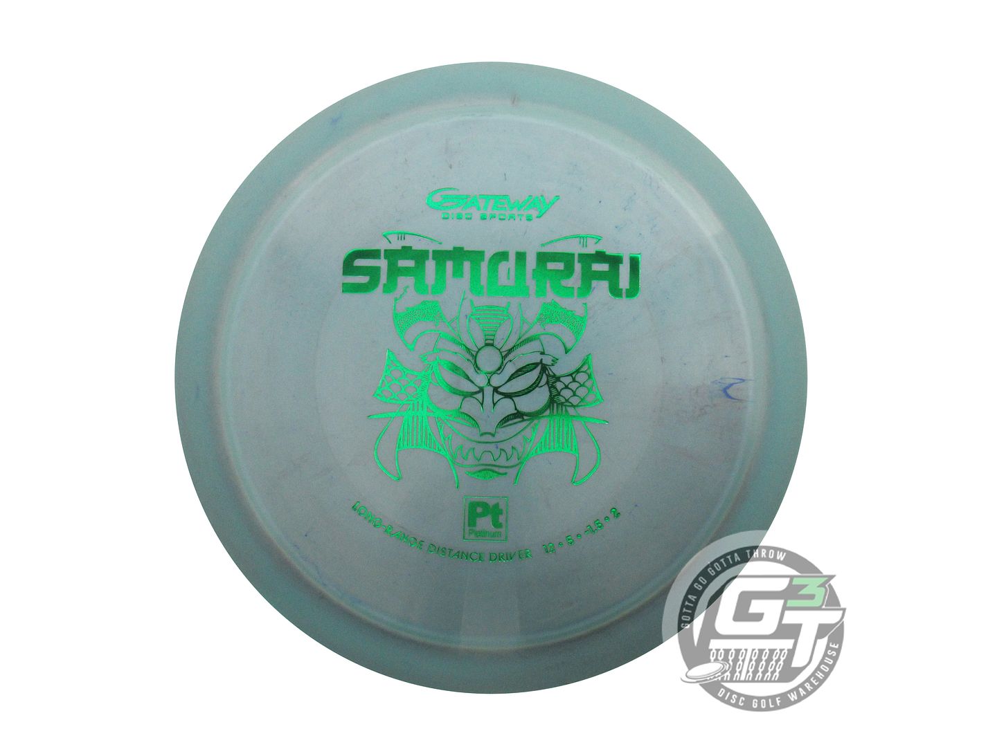 Gateway Platinum Samurai Distance Driver Golf Disc (Individually Listed)