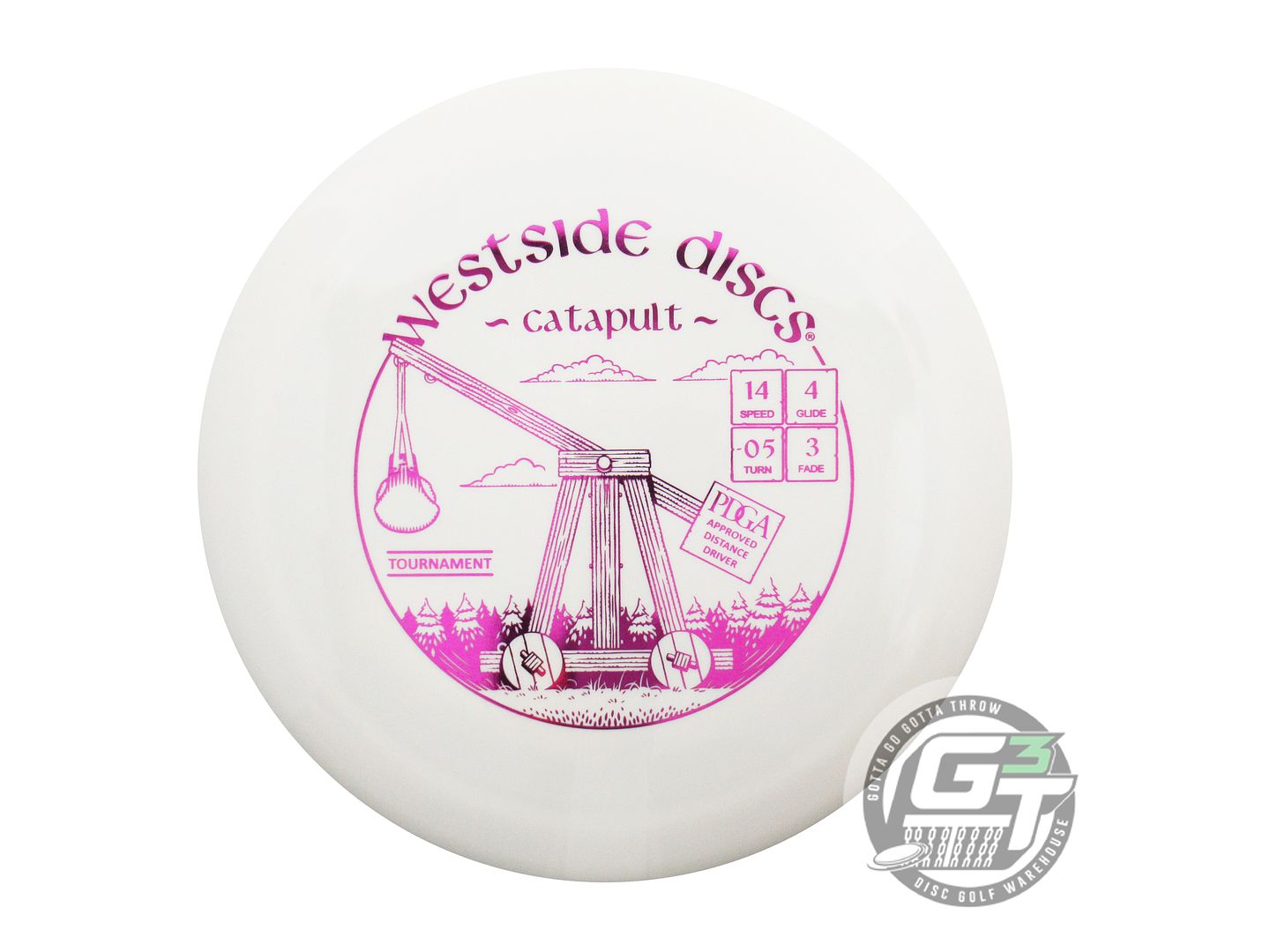 Westside Tournament Catapult Distance Driver Golf Disc (Individually Listed)