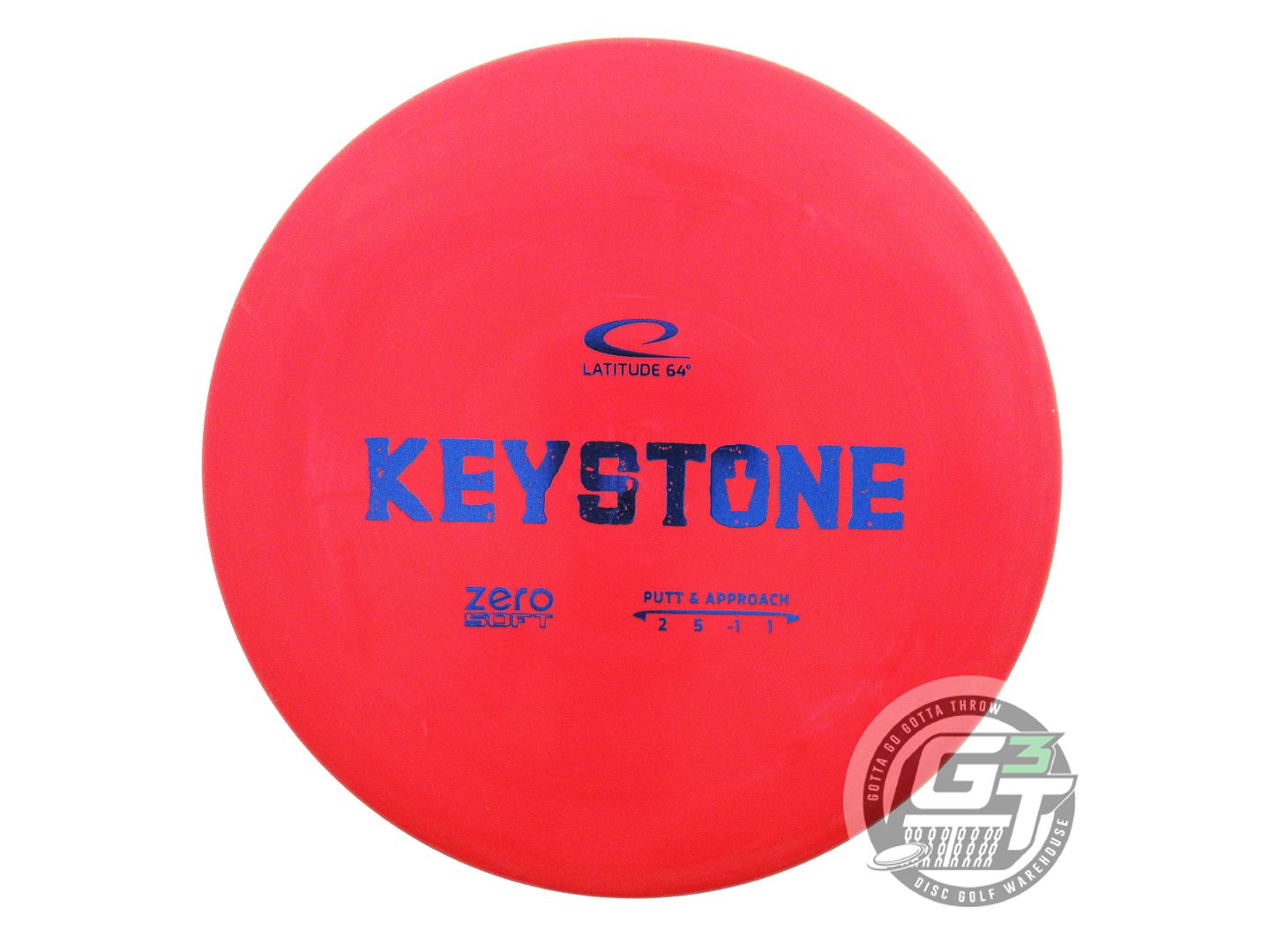 Latitude 64 Zero Line Soft Keystone Putter Golf Disc (Individually Listed)