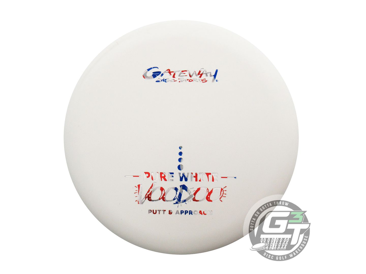 Gateway Pure White Voodoo Putter Golf Disc (Individually Listed)