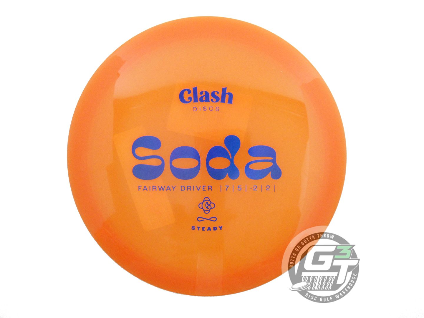 Clash Steady Soda Fairway Driver Golf Disc (Individually Listed)