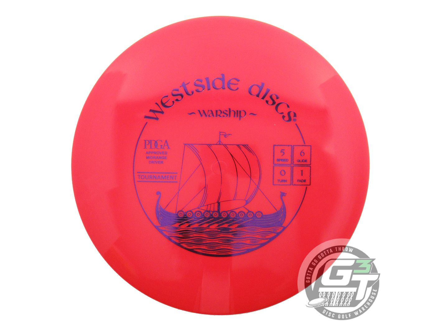 Westside Tournament Warship Midrange Golf Disc (Individually Listed)