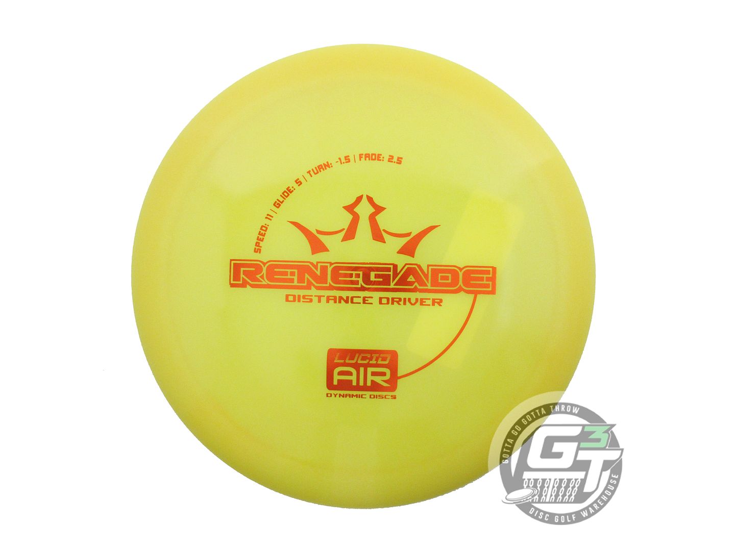 Dynamic Discs Lucid AIR Renegade Distance Driver Golf Disc (Individually Listed)