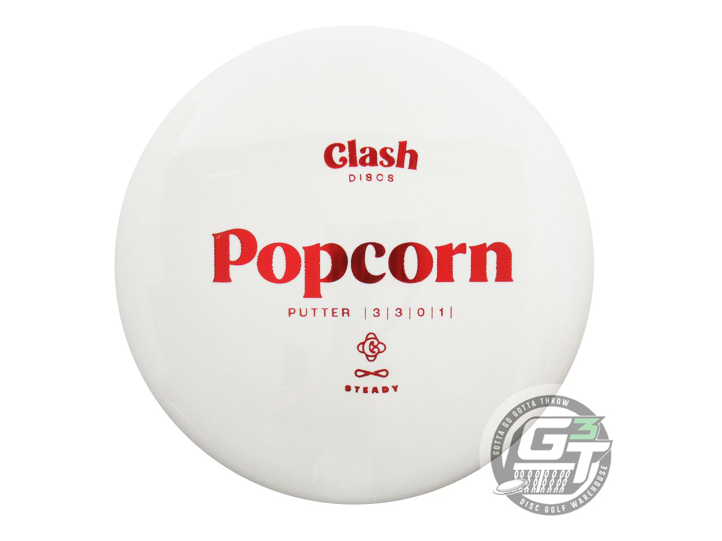 Clash Steady Popcorn Putter Golf Disc (Individually Listed)