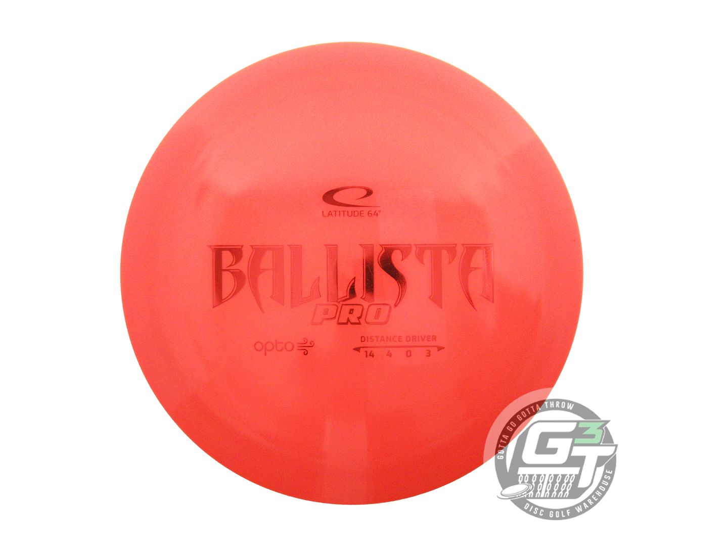 Latitude 64 Opto AIR Ballista Pro Distance Driver Golf Disc (Individually Listed)