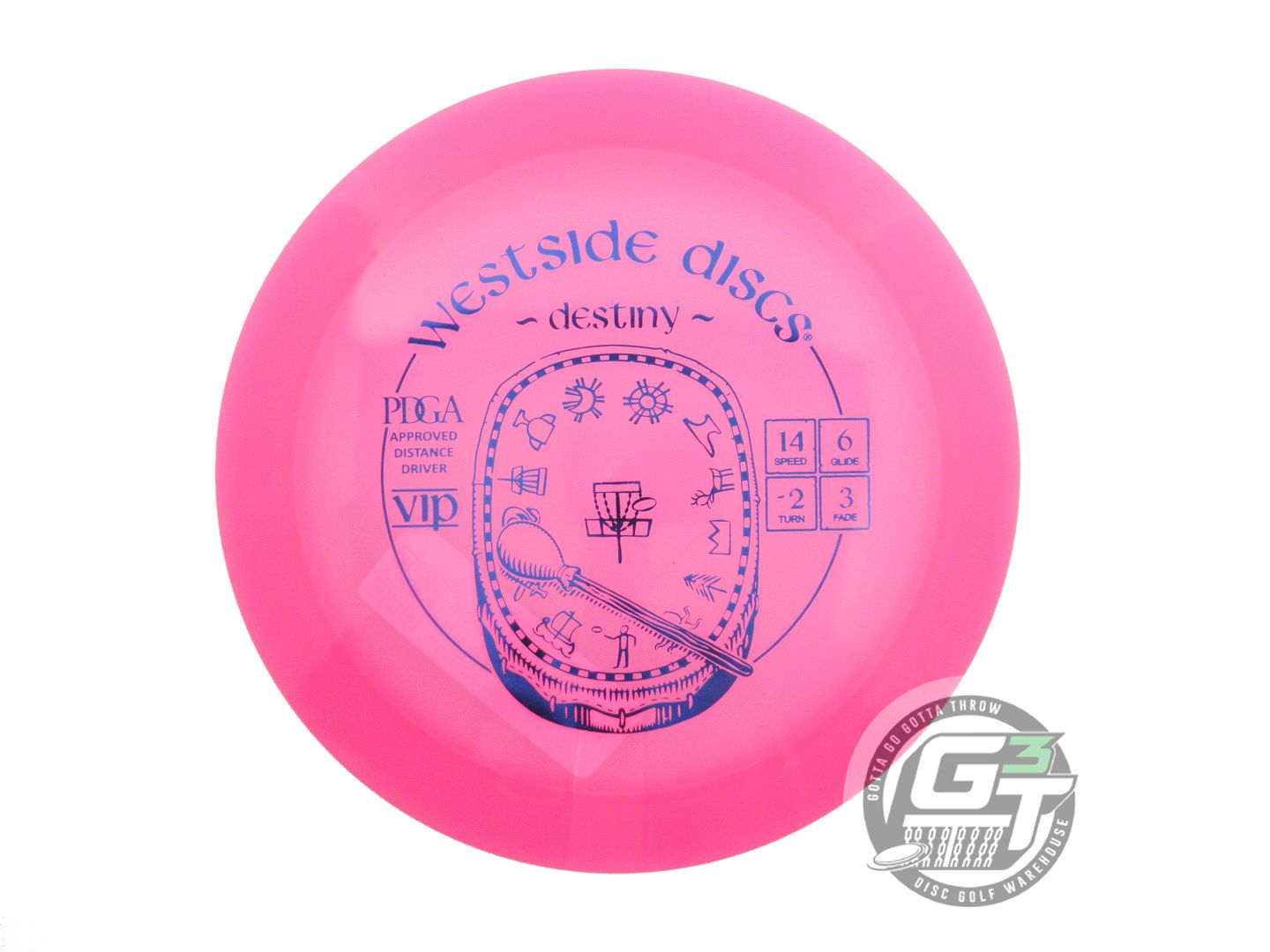 Westside VIP Destiny Distance Driver Golf Disc (Individually Listed)