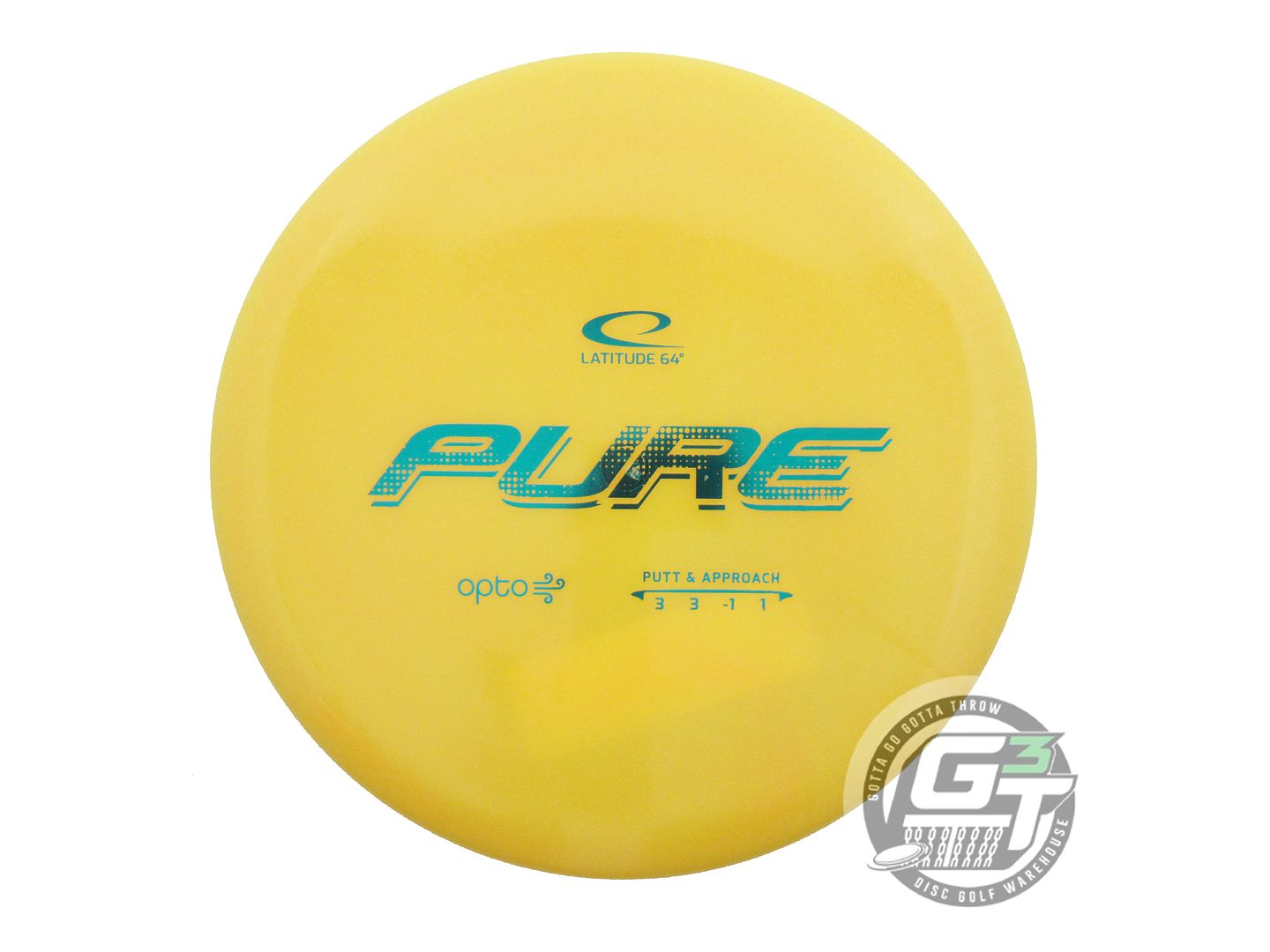 Latitude 64 Opto AIR Pure Putter Golf Disc (Individually Listed)