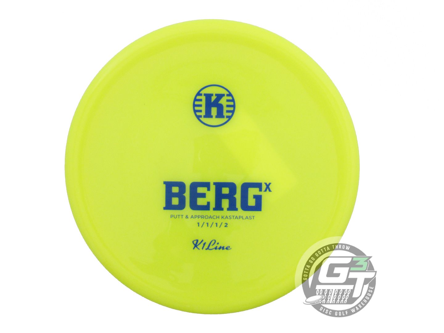 Kastaplast K1 Berg X Putter Golf Disc (Individually Listed)