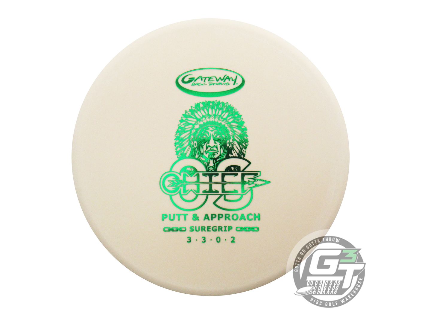 Gateway Sure Grip Soft Chief OS Putter Golf Disc (Individually Listed)