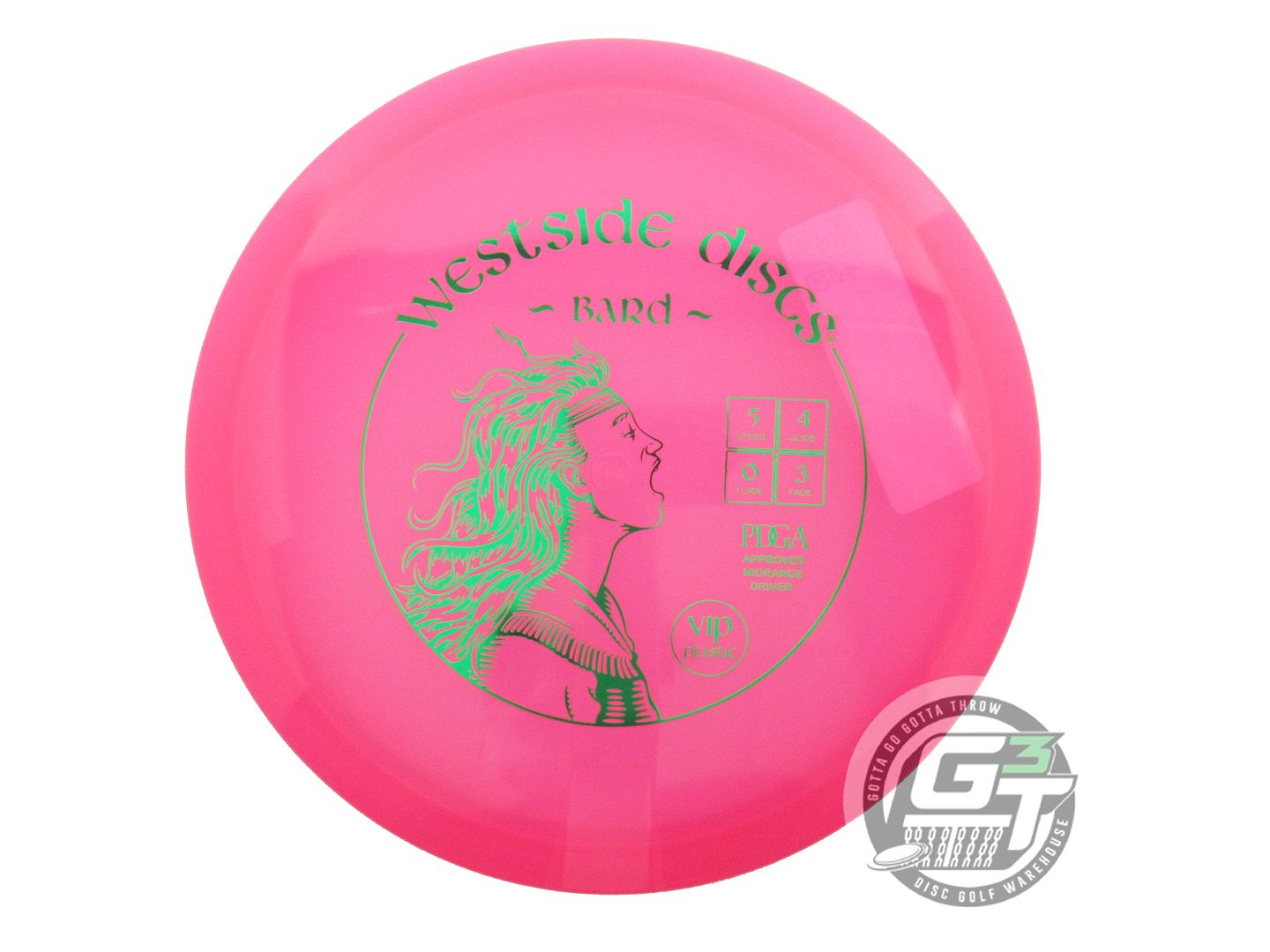 Westside VIP Bard Midrange Golf Disc (Individually Listed)