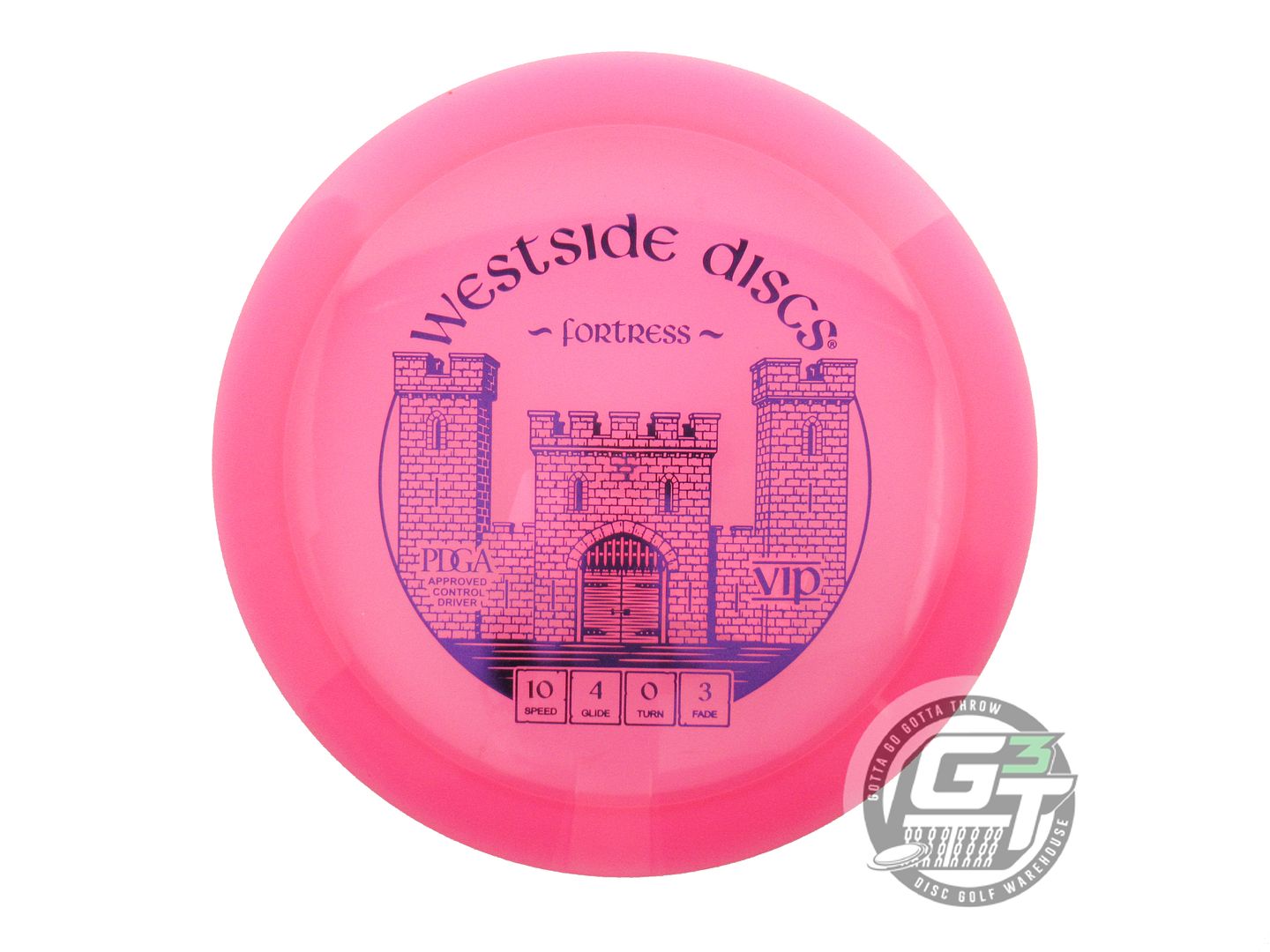 Westside VIP Fortress Distance Driver Golf Disc (Individually Listed)