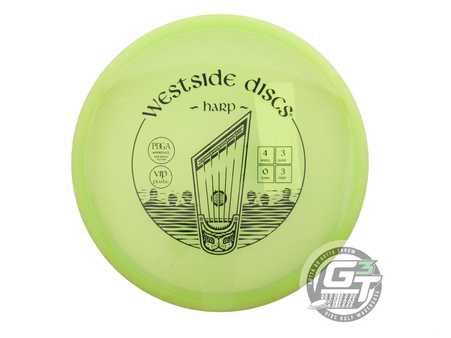 Westside VIP Harp Putter Golf Disc (Individually Listed)