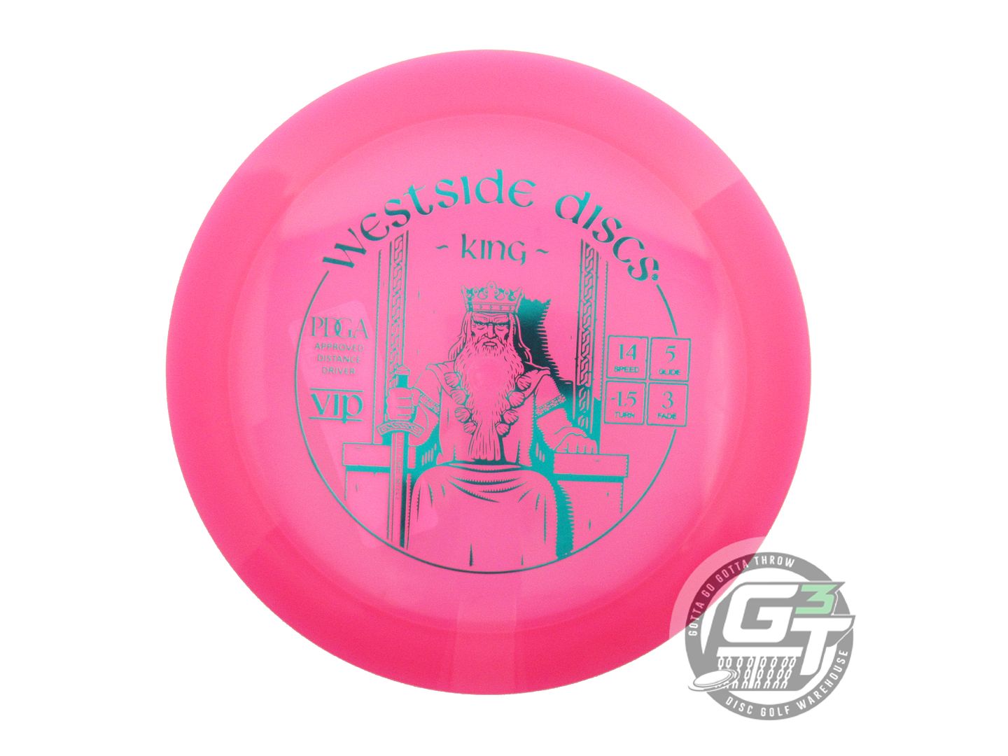Westside VIP King Distance Driver Golf Disc (Individually Listed)
