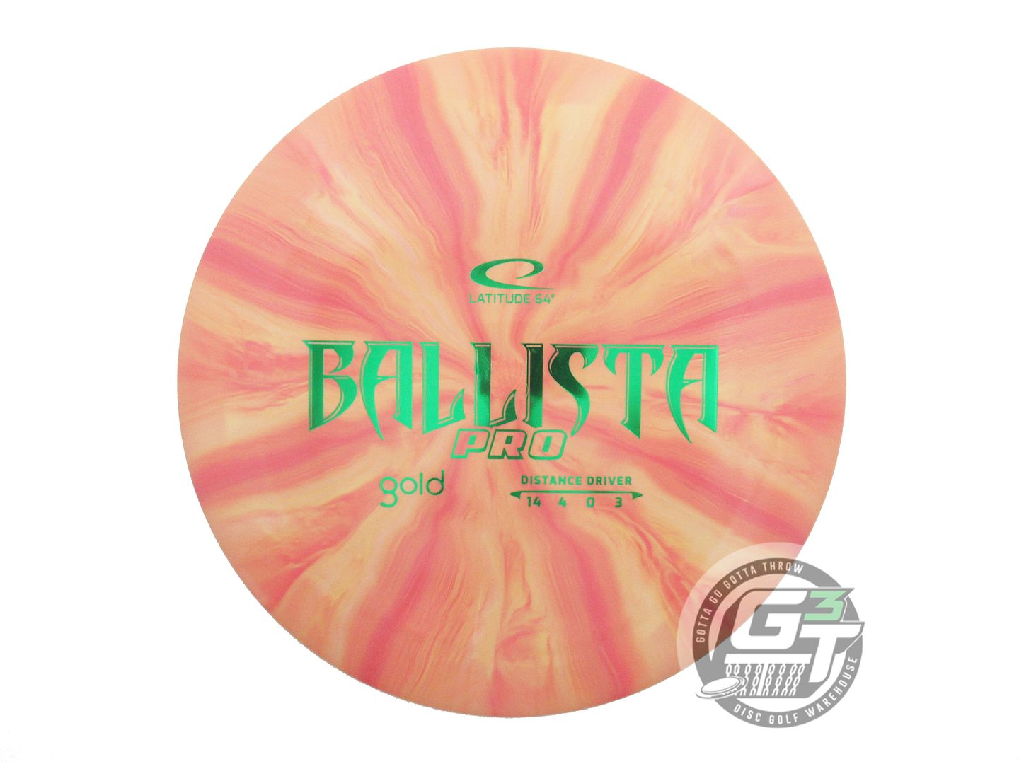 Latitude 64 Gold Burst Ballista Pro Distance Driver Golf Disc (Individually Listed)