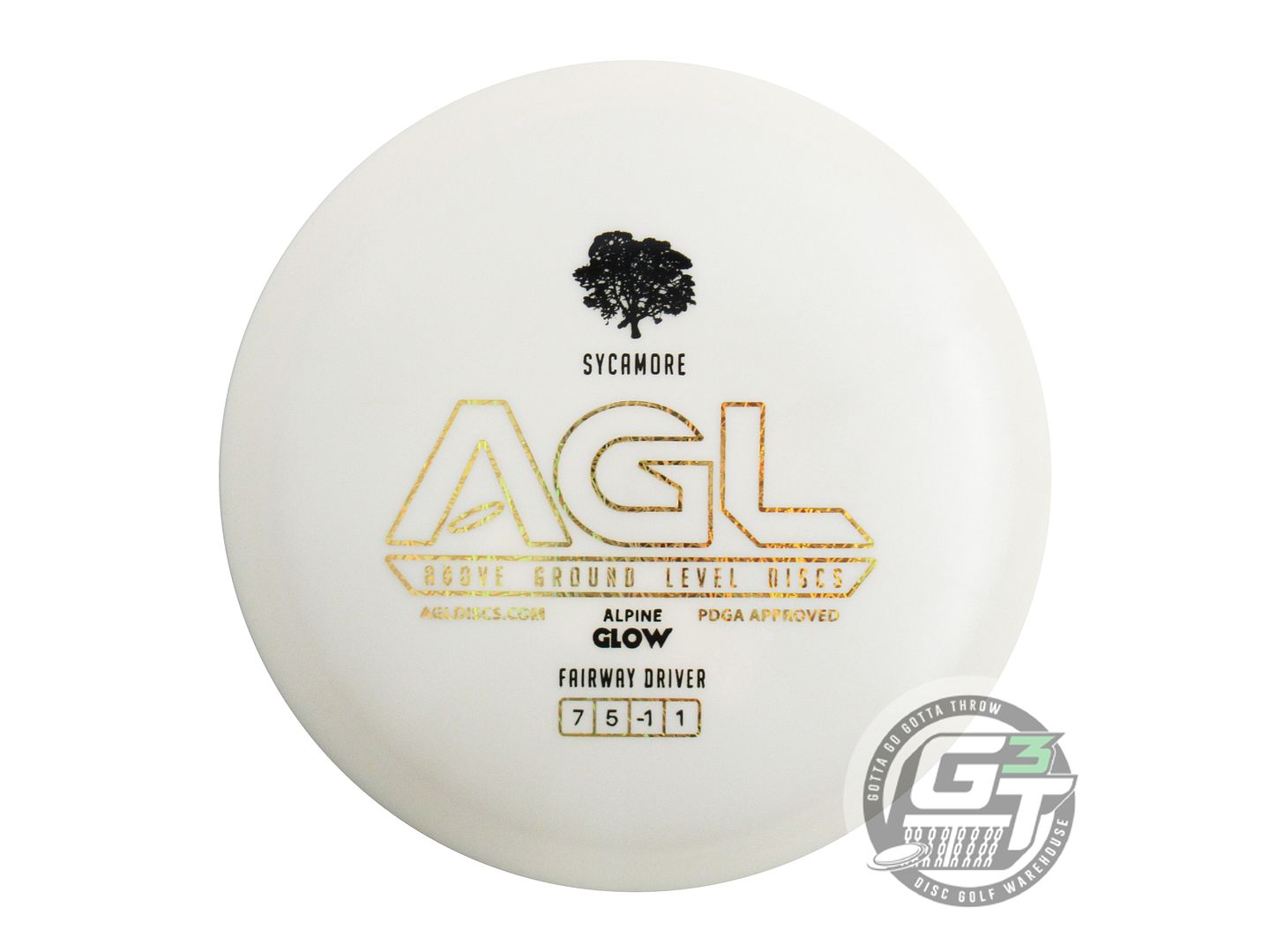 Above Ground Level Glow Alpine Sycamore Fairway Driver Golf Disc (Individually Listed)