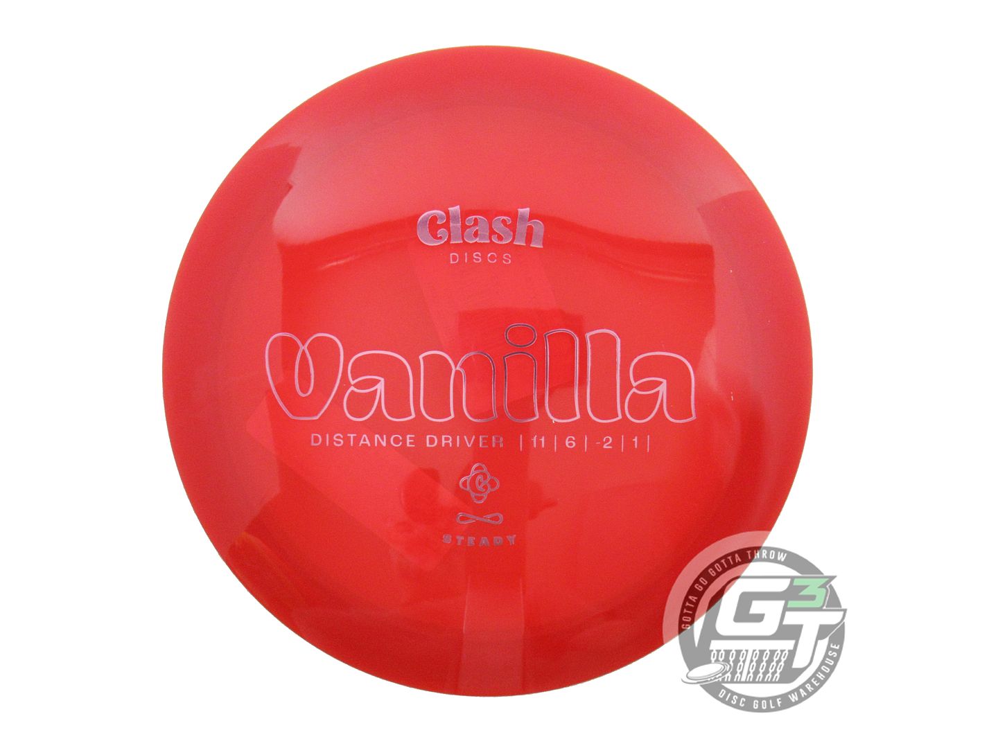 Clash Steady Vanilla Distance Driver Golf Disc (Individually Listed)