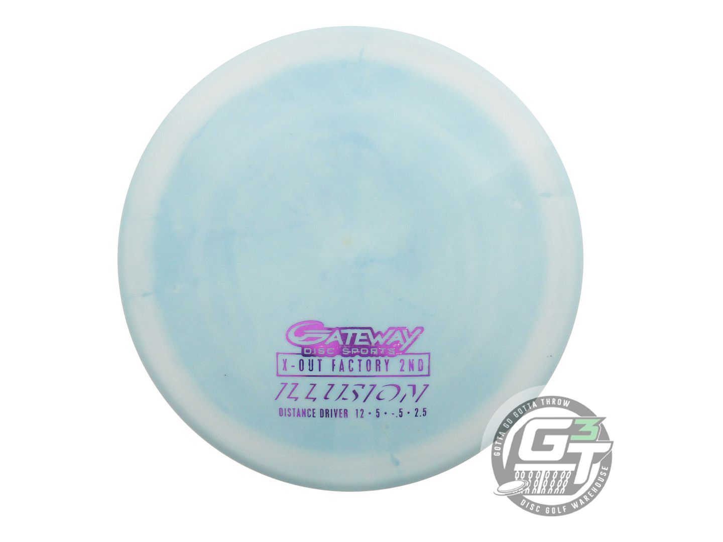 Gateway Factory Second Diamond Illusion Distance Driver Golf Disc (Individually Listed)