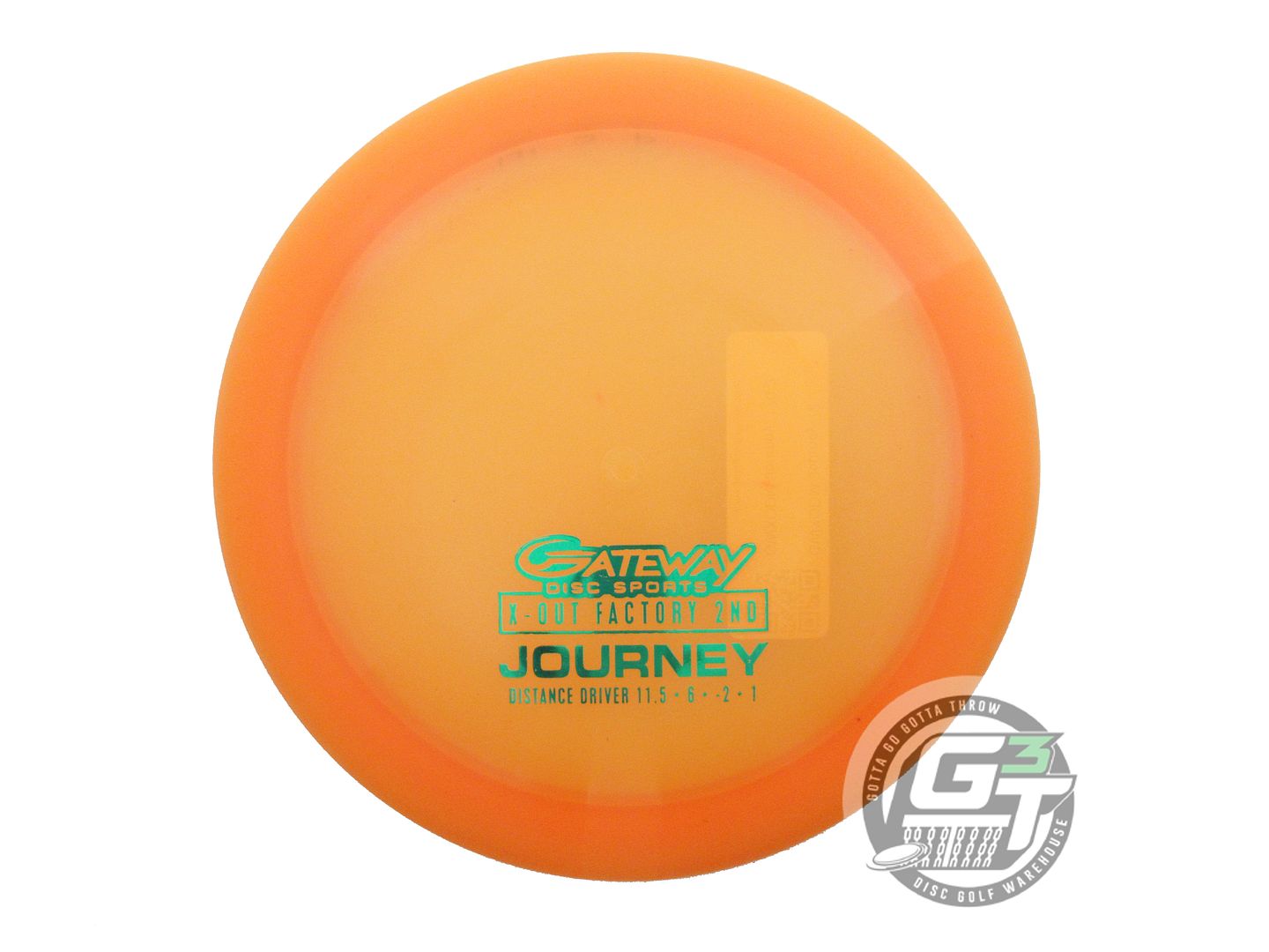 Gateway Factory Second Diamond Journey Distance Driver Golf Disc (Individually Listed)