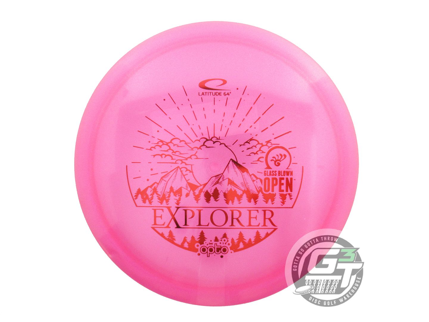 Latitude 64 Limited Edition 2023 Glass Blown Open Glimmer Opto Ice Explorer Fairway Driver Golf Disc (Individually Listed)