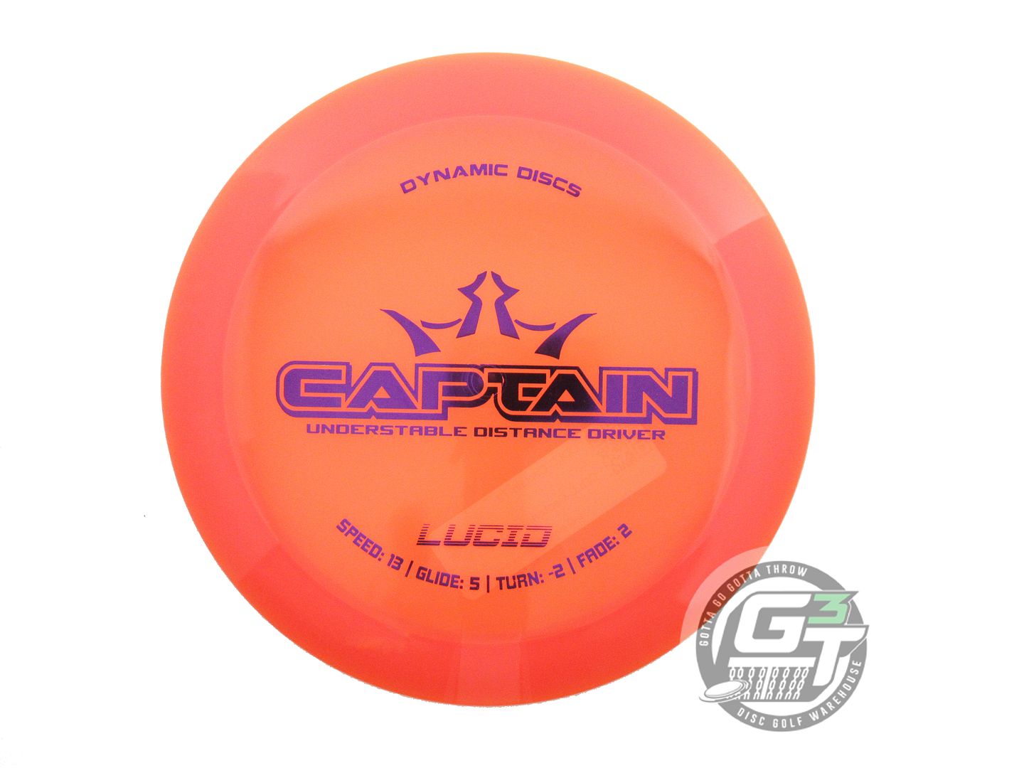 Dynamic Discs Lucid Captain Distance Driver Golf Disc (Individually Listed)