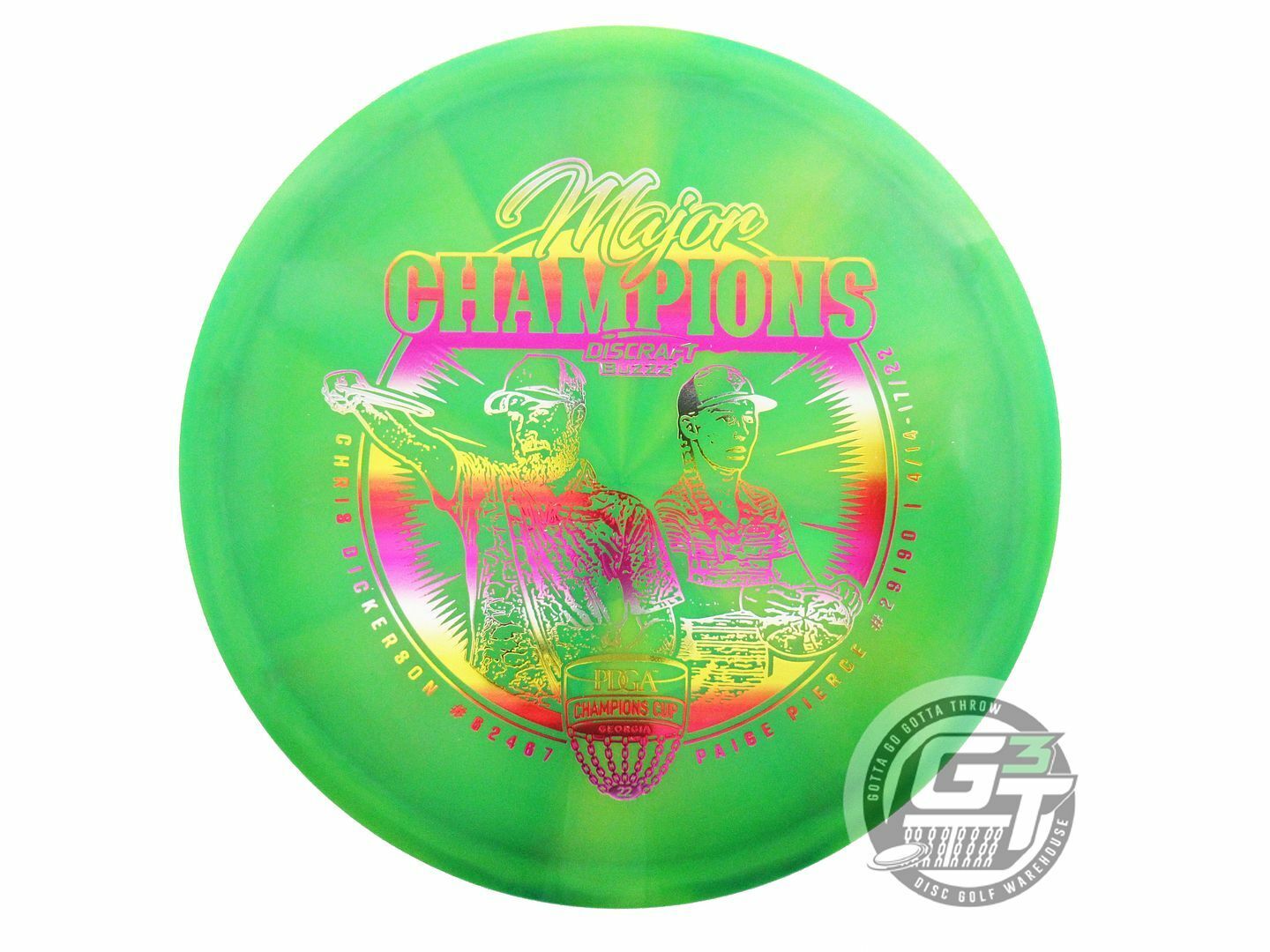 Discraft Limited Edition 2022 PDGA Champions Cup Commemorative Special Blend Buzzz Midrange Golf Disc (Individually Listed)