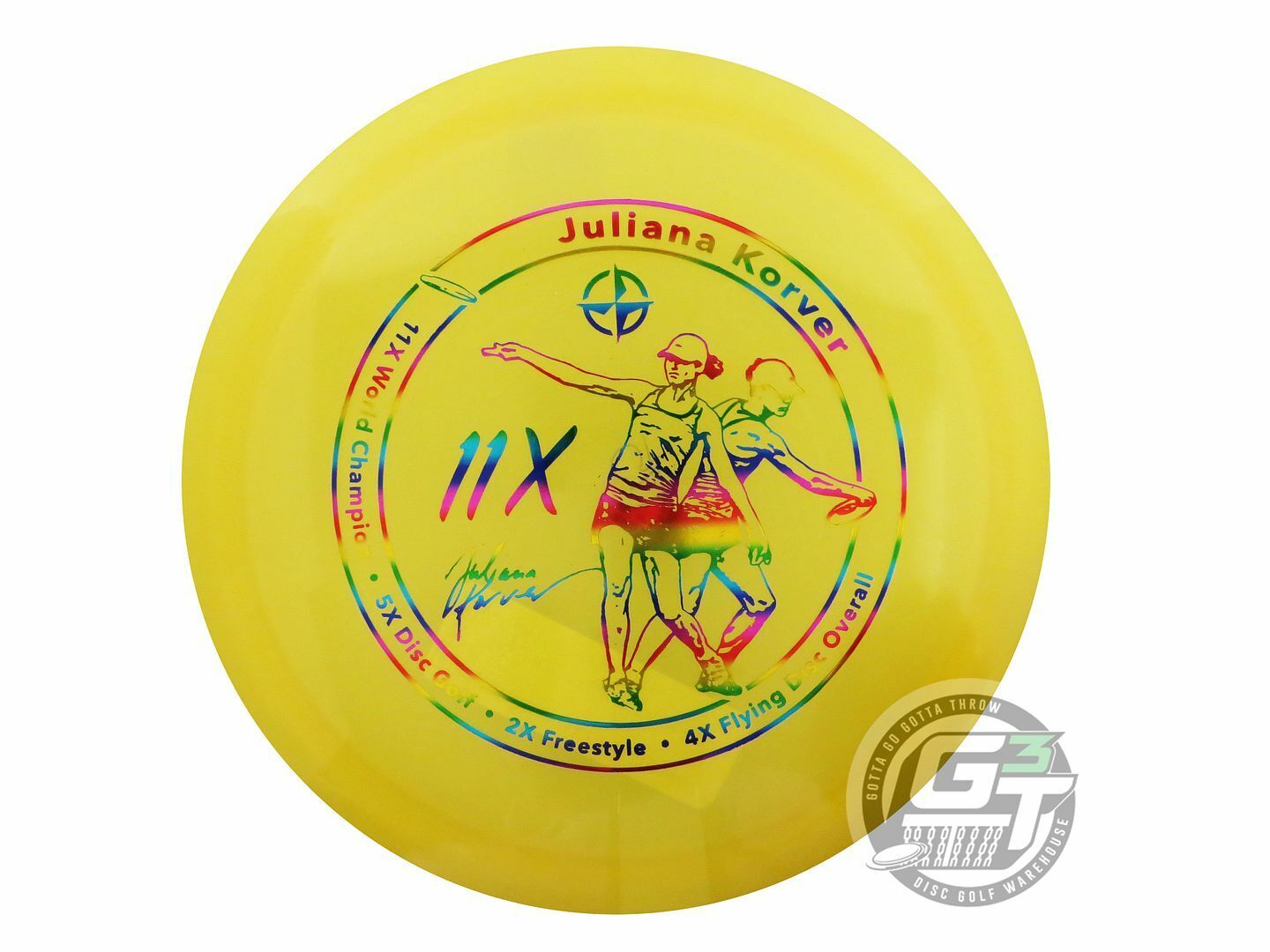 Innova Limited Edition Juliana Korver 11X Luster Champion Teebird3 Fairway Driver Golf Disc (Individually Listed)