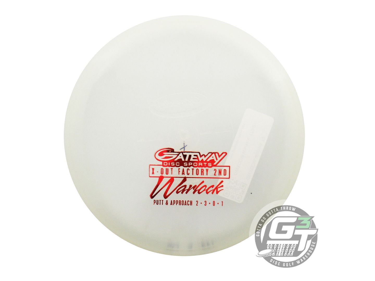 Gateway Factory Second Diamond Warlock Putter Golf Disc (Individually Listed)