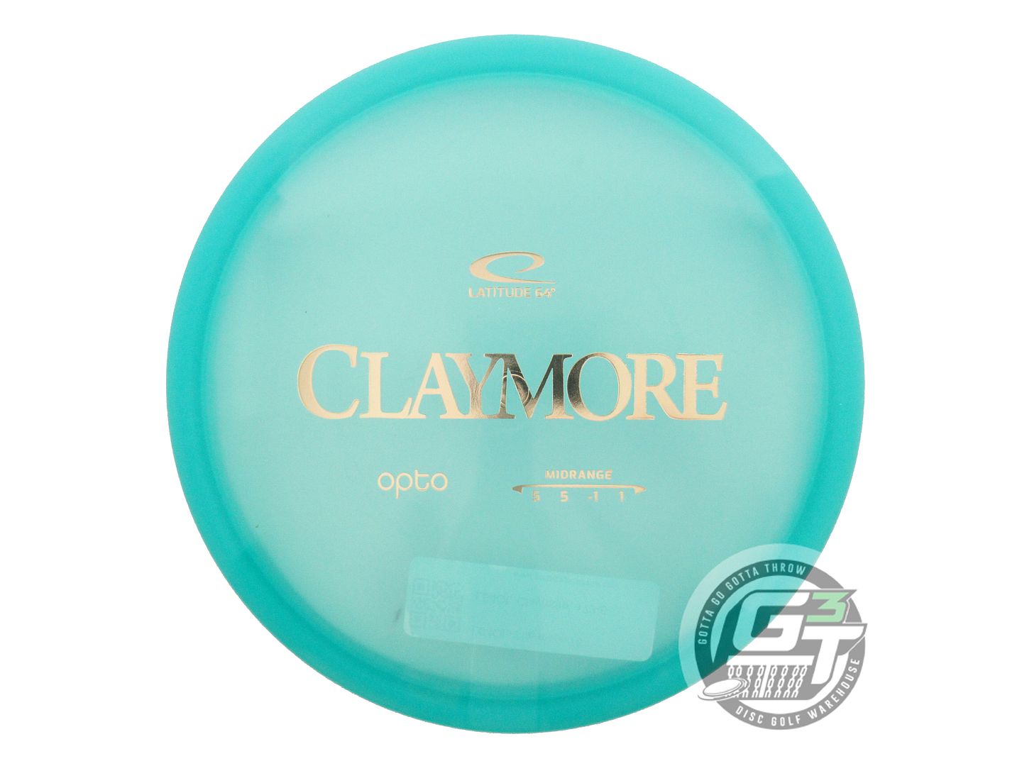 Latitude 64 Opto Line Claymore Midrange Golf Disc (Individually Listed)
