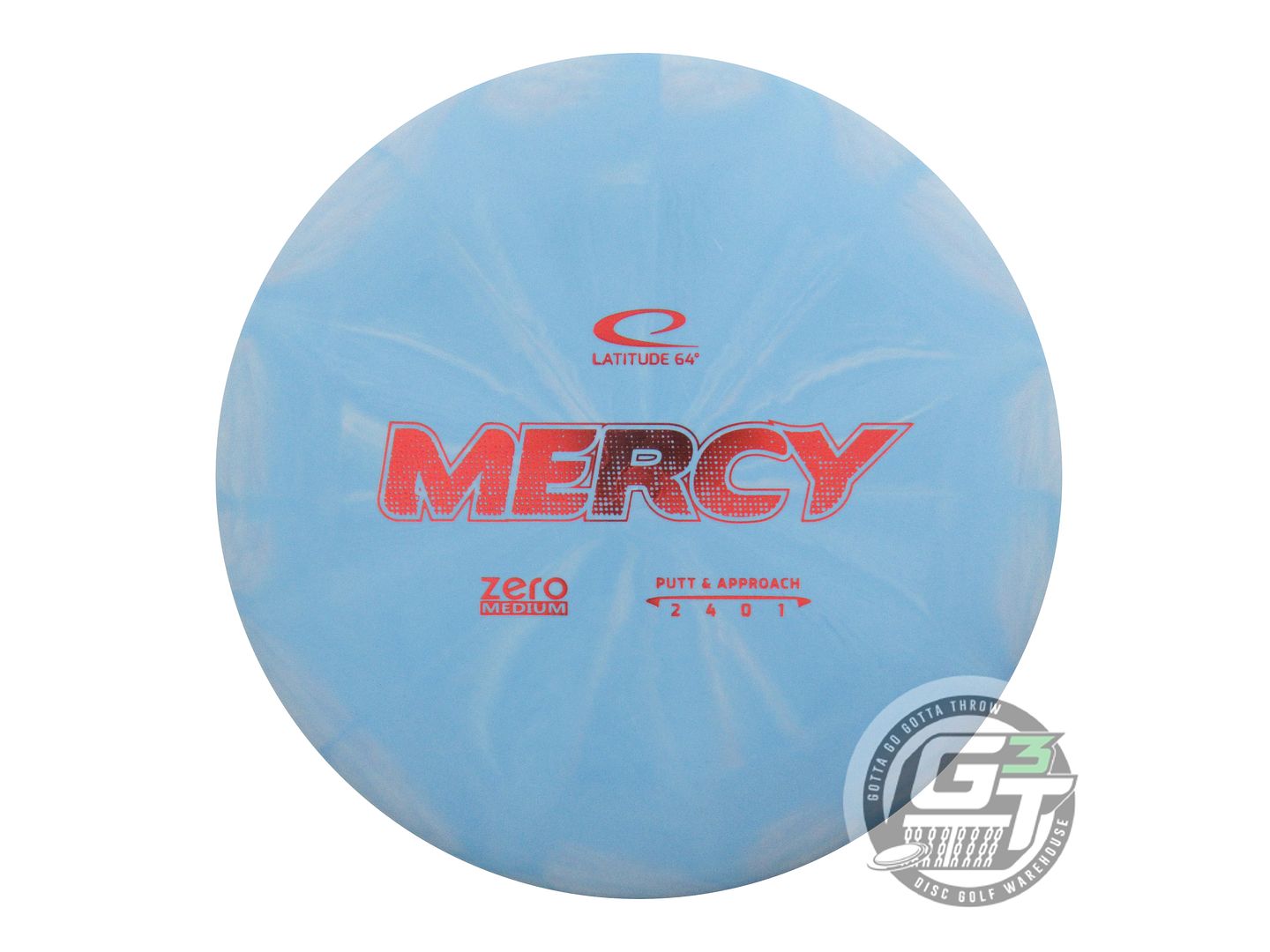 Latitude 64 Zero Medium Burst Mercy Putter Golf Disc (Individually Listed)