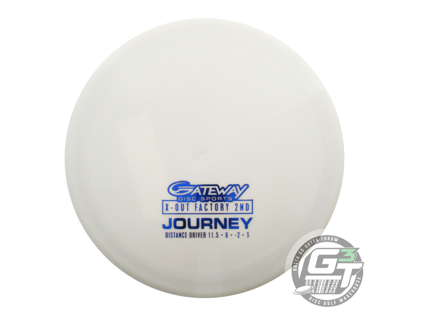 Gateway Factory Second Hyper-Diamond Journey Distance Driver Golf Disc (Individually Listed)