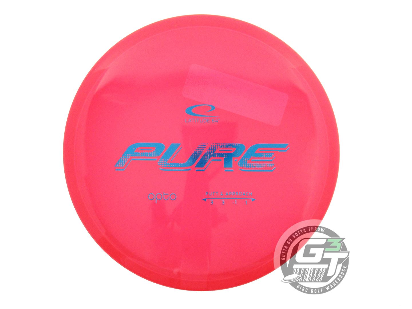 Latitude 64 Opto Line Pure Putter Golf Disc (Individually Listed)
