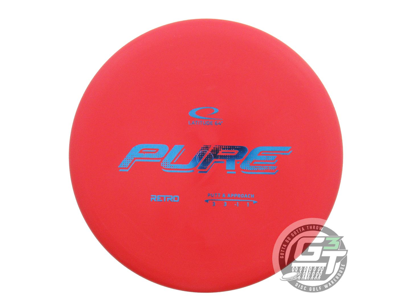 Latitude 64 Retro Line Pure Putter Golf Disc (Individually Listed)