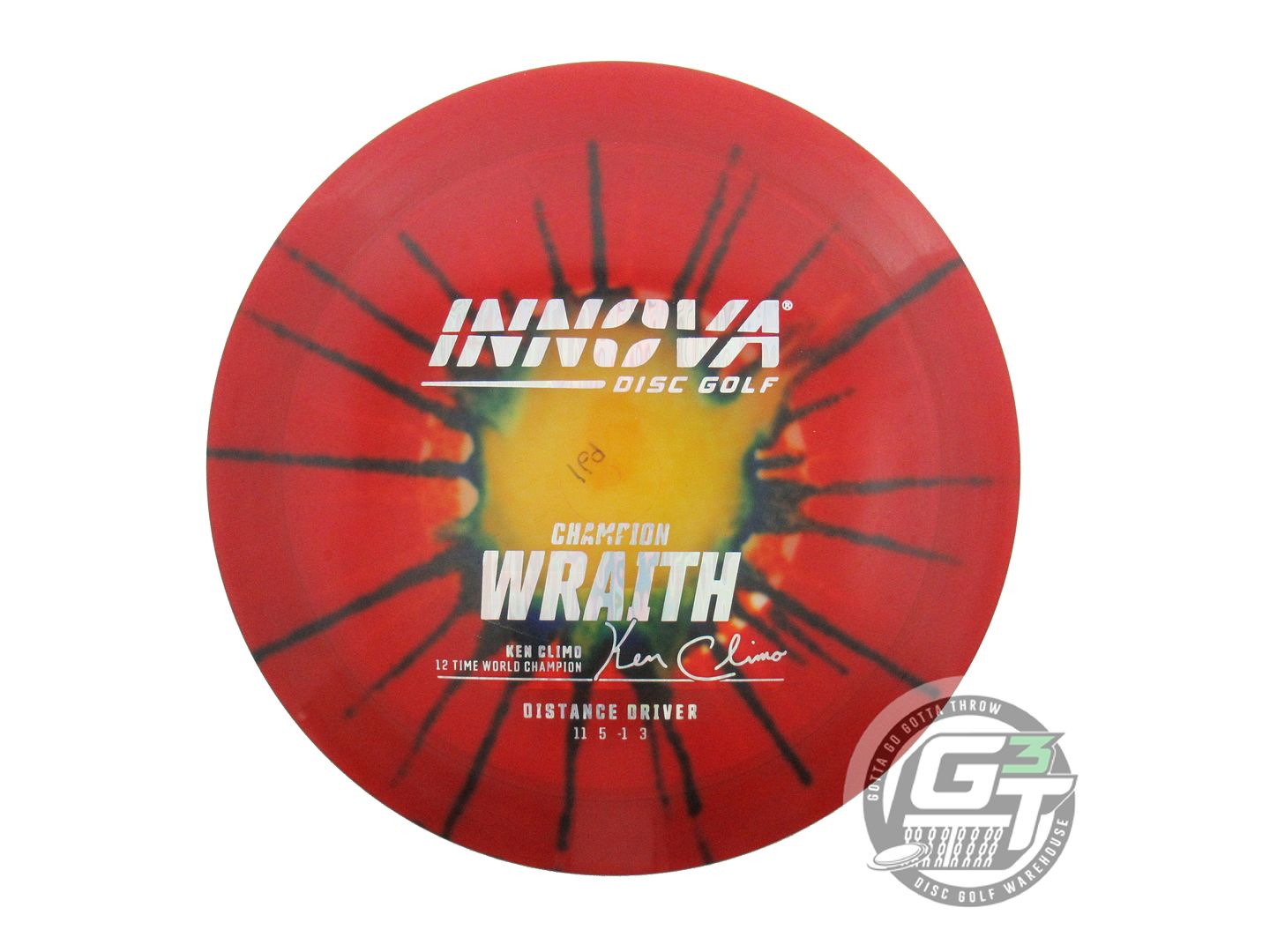 Innova I-Dye Champion Wraith Distance Driver Golf Disc (Individually Listed)